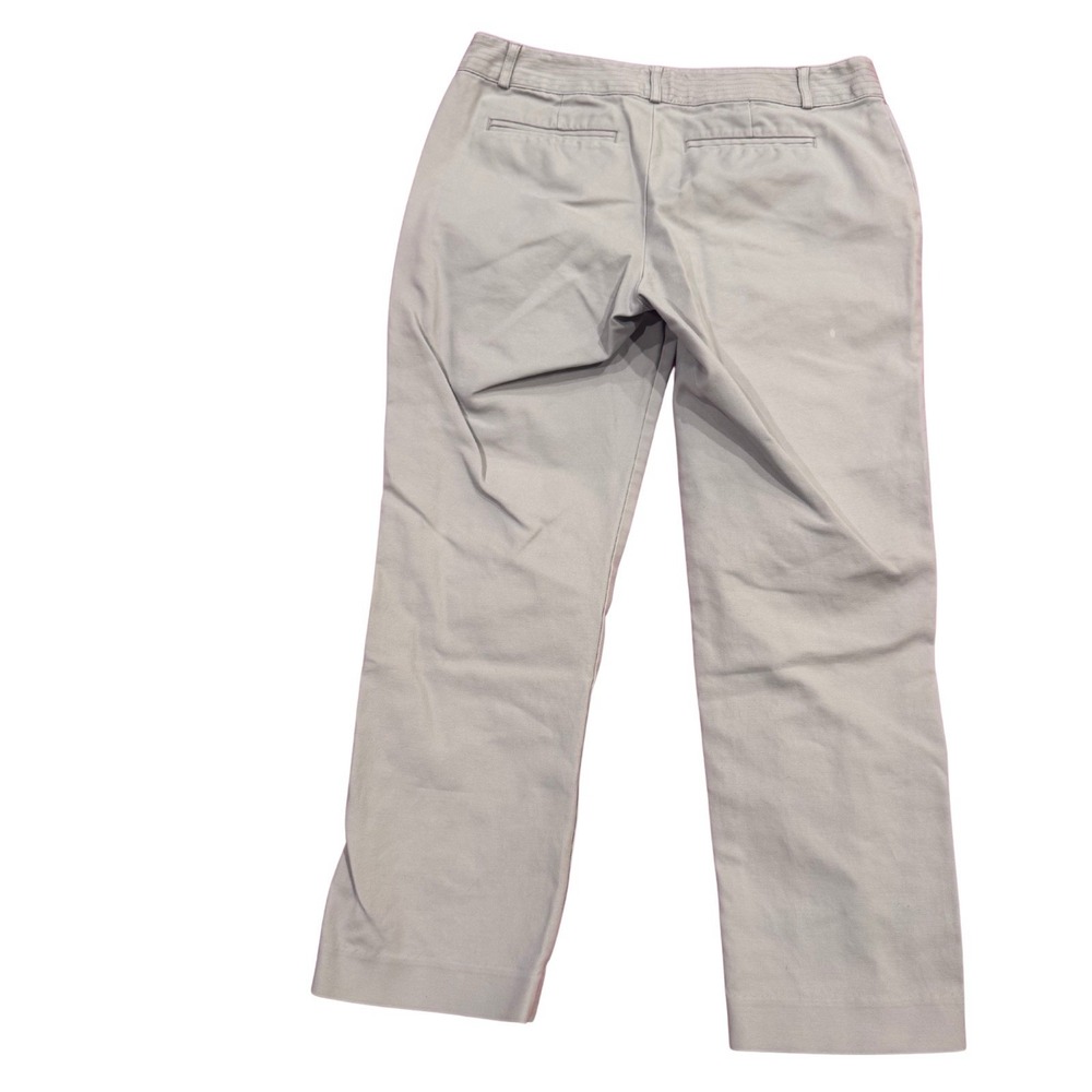 Banana Republic Ryan Fit Khaki Pants Womens Size 4 Short Business Casual Teacher - Picture 3 of 4